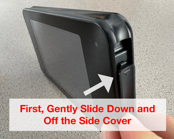 HC360w Slide Down the Side Cover